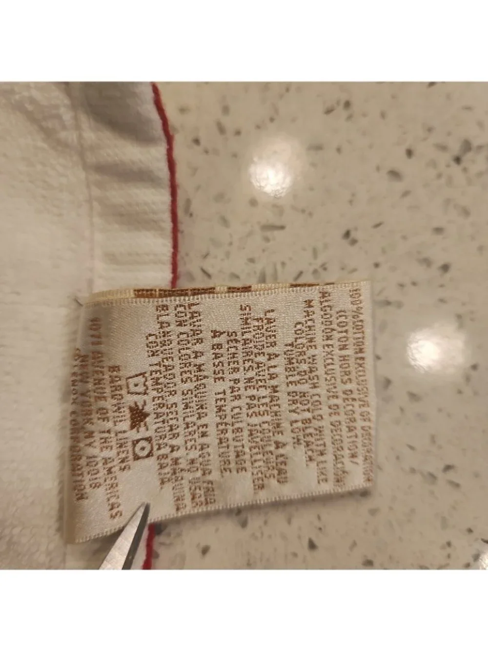 Lenox Christmas Holiday Bath Hand Towel Set Of 4 Red White Green Holly Bird